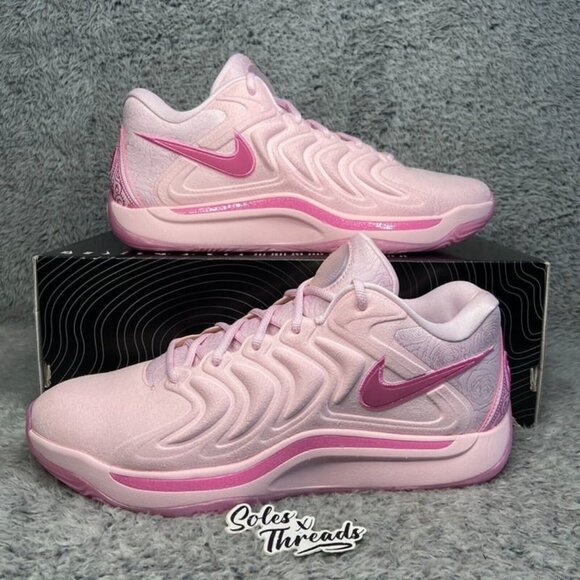 Nike KD 17 NRG Aunt Pearl Size 12 Men Basketball Pink Foam FZ1518-600